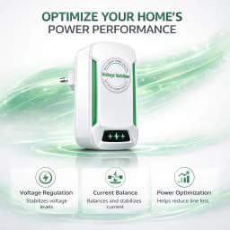 Voltage Stabilizer Plug For Home Power Optimization Device 90-250V Household Electrical Voltage Regulator EU/US/UK