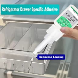 Special glue for refrigerator, super glue, plastic glue, refrigerator seal, transparent, low temperature tolerance, antifreeze.