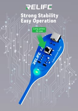 RELIFE XA5 Inductance Tester Electromagnetic Non-Contact Fault Detection Tool for Phones PCB Motherboard Repair Diagnostics