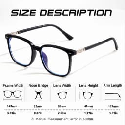 CRIXALIS Anti Blue Light Glasses For Women And Men Computer/Phone Daily Life Fahsion And Trendy Glasses Natural Eyeglasses