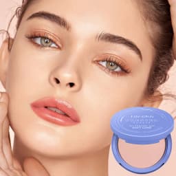 Life Girls Skin Tone Waterproof, Sweat-Proof Powder, Naturally Brightens, Conceals Concealer, Soft and Smooth, Natural and Transparent, Transparent Makeup, Own Puff