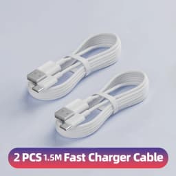 QCMAX 1-3PCS 10A 100W Type C Super Fast Charging Cable Data Cord For Huawei OPPO vivo iQoo Quick Charing USB C Cables