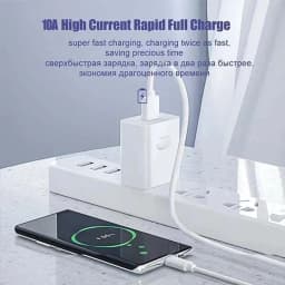 QCMAX 1-3PCS 10A 100W Type C Super Fast Charging Cable Data Cord For Huawei OPPO vivo iQoo Quick Charing USB C Cables