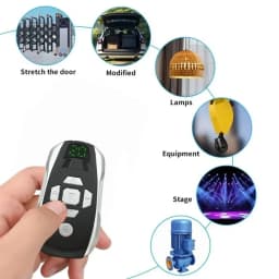 20-Channel Rechargeable Key Duplicator for Universal Garage Door Remote Control Gate Controller Clone Multi-frequency 300-915Mhz