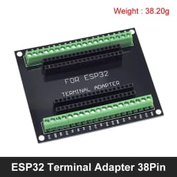 ESP32-WROOM-32U DevKitC WiFi Bluetooth IoT Development Board with 2.4G Antenna & Arduino+ Compatible for Wireless Programming