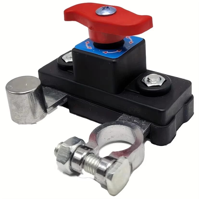 Car Battery Cut Off Switch 12V/24V Disconnect Automatic Circuit Breaker Anti-Power Off Leakage Protector Universal Auto Parts