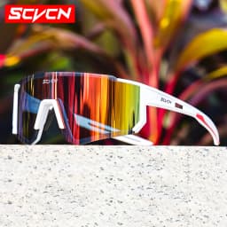 SCVCN New Outdoor Cycling Sunglasses Men Road Driving Bike Glasses Sports Mountain Climbing Women Bicycle Cycling UV400 Goggles
