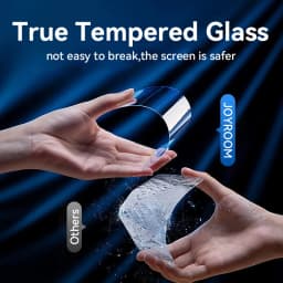 Joyroom 1/2/3pcs HD Glass Screen Protector for iPhone 18 17 16 15 14 13 Pro Max Full Screen Tempered Glass Protection for iPhone