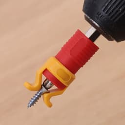 1 piece screw holder, plastic woodworking tool for safety screws and drill clamps