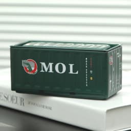 Miniature Storage Display Box Desktop Mini Container Model Mini Iron Storage Box Creative Decoration Collect Small Items Gifts