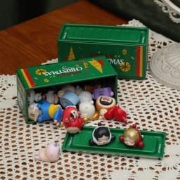 Miniature Storage Display Box Desktop Mini Container Model Mini Iron Storage Box Creative Decoration Collect Small Items Gifts