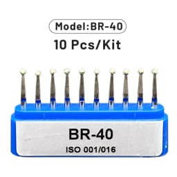 AG 1 Box Dental Diamond Burs Drill for High Speed Handpiece Dentist Burs FG Series Dia.1.6mm