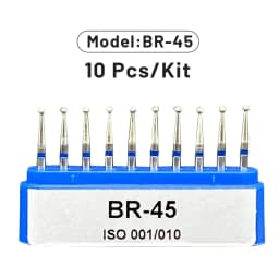 AG 1 Box Dental Diamond Burs Drill for High Speed Handpiece Dentist Burs FG Series Dia.1.6mm