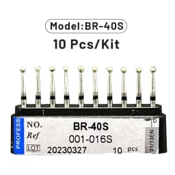 AG 1 Box Dental Diamond Burs Drill for High Speed Handpiece Dentist Burs FG Series Dia.1.6mm