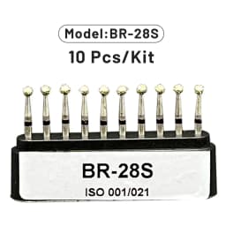 AG 1 Box Dental Diamond Burs Drill for High Speed Handpiece Dentist Burs FG Series Dia.1.6mm