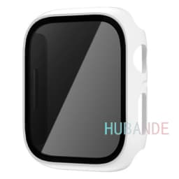 Glass+Cover for Apple Watch Case 46mm 44mm 40mm 41mm 45mm 49mm 42mm Screen Protector iWatch Serie Ultra 9 8 7 6 SE 5 10 42/46mm