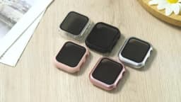 Glass+Cover for Apple Watch Case 46mm 44mm 40mm 41mm 45mm 49mm 42mm Screen Protector iWatch Serie Ultra 9 8 7 6 SE 5 10 42/46mm