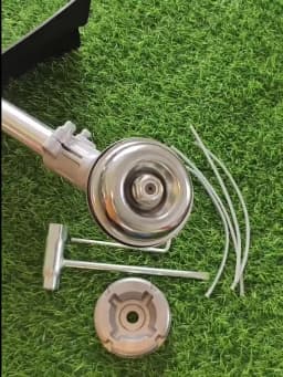 Universal Aluminum Alloy Lawn Mower Head and Replacement Nylon Steel for Lawn Mowing Line Lawn Mower Weed Head Accessories
