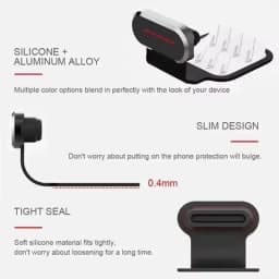 5/1Pcs Metal Dust Plugs Type C Charging Port Cover for iPhone 16/15 ProMax/15plus Universal USB-C Stopper Protector Cap Plugs
