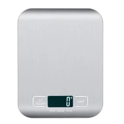 Digital Kitchen Scale 10/5kg-1g LED Display Stainless Steel Panel Electronic Scales for Home Food Snacks Weighing Baking Tools