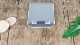 Digital Kitchen Scale 10/5kg-1g LED Display Stainless Steel Panel Electronic Scales for Home Food Snacks Weighing Baking Tools