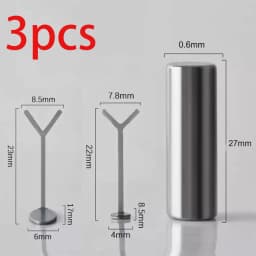 1/2Pcs Double-Head French Nail Art Magnet Set Strong Cat Eye Magnetic Rod French V-Shaped Effect Gel Polish Manicure Magnet Tool