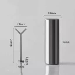 1/2Pcs Double-Head French Nail Art Magnet Set Strong Cat Eye Magnetic Rod French V-Shaped Effect Gel Polish Manicure Magnet Tool
