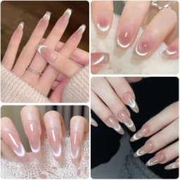 1/2Pcs Double-Head French Nail Art Magnet Set Strong Cat Eye Magnetic Rod French V-Shaped Effect Gel Polish Manicure Magnet Tool