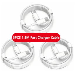 3Pcs Type C To Type C Cable 100W Super Fast Charging Phone Charger Data Wire For Samsung Xiaomi Huawei USB C Quick Charger Cable