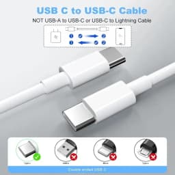 3Pcs Type C To Type C Cable 100W Super Fast Charging Phone Charger Data Wire For Samsung Xiaomi Huawei USB C Quick Charger Cable