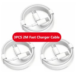 3Pcs Type C To Type C Cable 100W Super Fast Charging Phone Charger Data Wire For Samsung Xiaomi Huawei USB C Quick Charger Cable