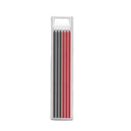 Solid Carpenter Pencil Set Woodworking Tools Mechanical Pencil 5 Colors Refill Construction Job Tools Carpentry Marking Scriber
