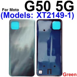 Battery Door Housing Glass Cover For Motorola Moto G10 G20 G30 G50 G60 G50 5G Battery Rear Case Housing Cover