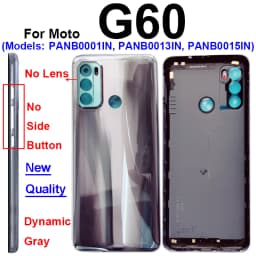 Battery Door Housing Glass Cover For Motorola Moto G10 G20 G30 G50 G60 G50 5G Battery Rear Case Housing Cover