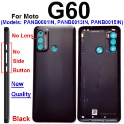 Battery Door Housing Glass Cover For Motorola Moto G10 G20 G30 G50 G60 G50 5G Battery Rear Case Housing Cover