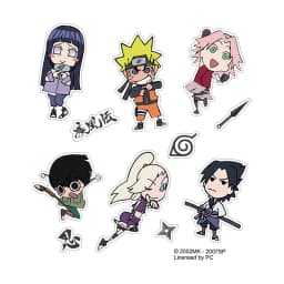 Brdwn NARUTO Hyuga Hinata Sai Gaara Rock Lee Nara Shikamaru Q ver Official Authorization Cosplay Stickers Paster