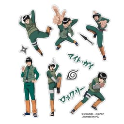 Brdwn NARUTO Hyuga Hinata Sai Gaara Rock Lee Nara Shikamaru Q ver Official Authorization Cosplay Stickers Paster