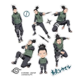 Brdwn NARUTO Hyuga Hinata Sai Gaara Rock Lee Nara Shikamaru Q ver Official Authorization Cosplay Stickers Paster