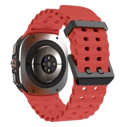 Marine Band For Samsung Galaxy Watch Ultra 47mm Sports Silicone Strap Bracelet For GalaxyWatch Ultra Watchband Accessories