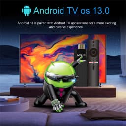 Ultra HD 4K Android TV Stick MX10-F3 Stick Mini Home TV Stick H313 Quad Core Support 2.4/5G Dual Wifi 2GB RAM 16GB ROM