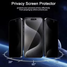 Full Cover Privacy Screen Protector For iPhone 11 12 13 14 15 17 18 Pro Max Best 8K Anti-spy Glass For iPhone 16 PRO XR XS MAX