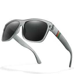 Classic Brand Men Square Polarized Fishing Sunglasses Outdoor Driving Cycling Running Goggles Vintage Large Frame UV400