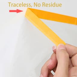 Tape and Drape, Pre-Taped Masking Film, Paint Adhesive Protective Film Roll for Covering Skirting, Frames, Cars and Auto Body