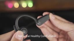 B8 True Bone Conduction Earphones Bluetooth 5.3 Sports Wireless Headphones Ear Hook IPX5 Waterproof Headset for Running Driving