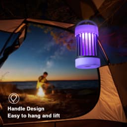 Electric Mosquito Killer Lamp UV Light Bug Zapper Trap USB 5V Summer Fly Swatter Insect Killer Light ﻿Camping