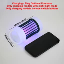 Electric Mosquito Killer Lamp UV Light Bug Zapper Trap USB 5V Summer Fly Swatter Insect Killer Light ﻿Camping