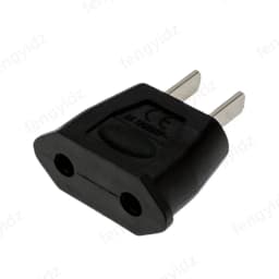 American China To EU Europe Travel Power Adapter 2 pin US To EU Plug Adapter