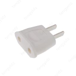 American China To EU Europe Travel Power Adapter 2 pin US To EU Plug Adapter
