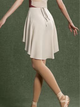 Ballet Dance Skirt Lace-Up One-Piece Skirt Dance Student Art Test Body Lotus Leaf Gauze Skirt Chiffon Skirt Tights Teacher Skirt
