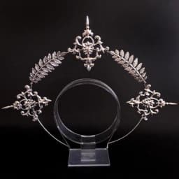Angel Feather Wings Gothic Lolita Virgin Halo Crown Headband Vintage Church Mary Baroque Tiara Cosplay Kawaii Accessories